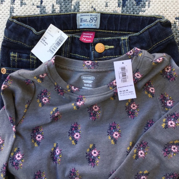 Old Navy Other - Old Navy Children’s Place Girl Outfit 18-24M NWT🌸